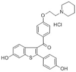 Het gezonde Antiwaterstofchloride Raloxifene van Raloxifene van Oestrogeensteroïden voor de Behandeling van Borstkanker